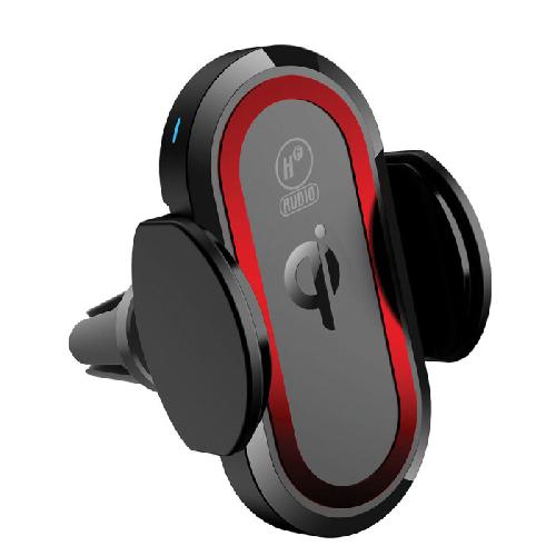 CARGADOR HF AUDIO PORTA TELEFONO WIRELESS 5 EN 1 CARGA RÁPIDA